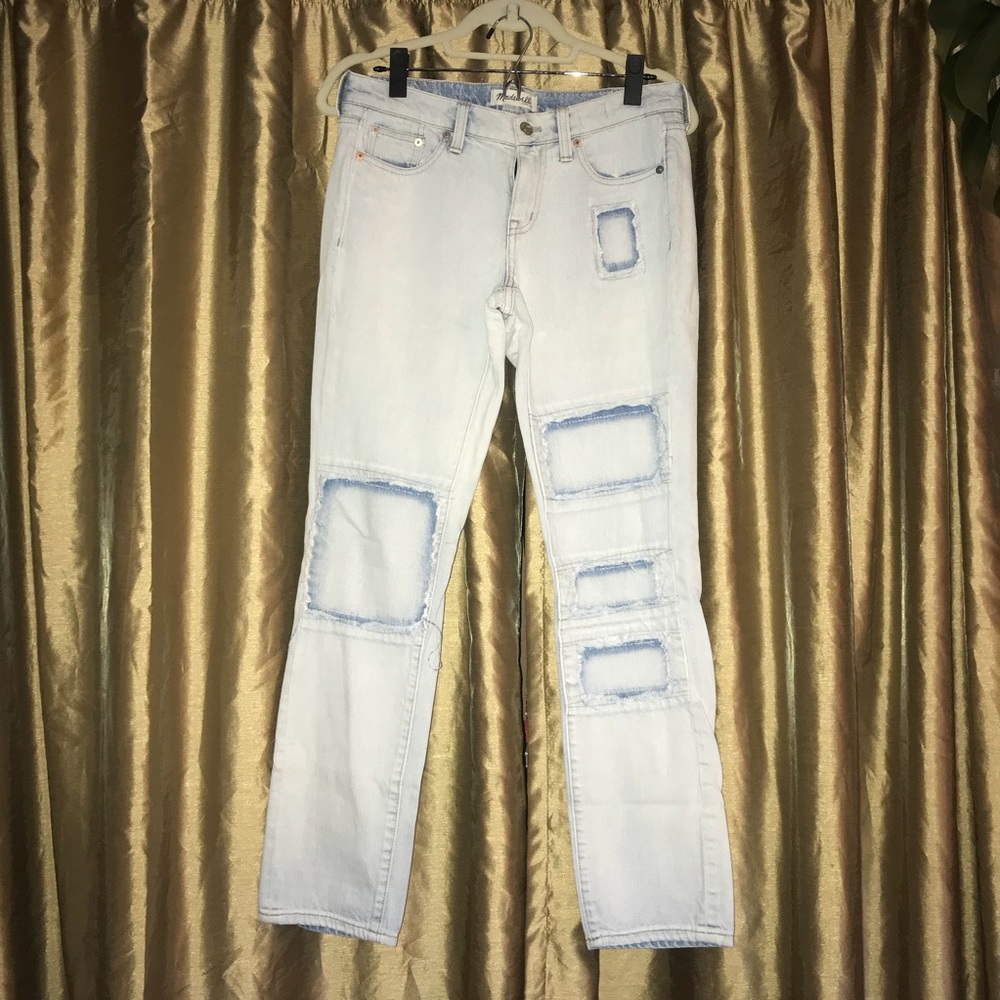 Madewell • Slim Boyjean: Patched-Up Edition